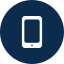 Icon representing a smartphone